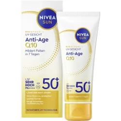 NIVEA SUN - UV Face Anti-Age Q10 FPS 50+, 40 ml