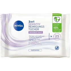 NIVEA 3in1 Sensitiv Gesichtsreinigungstools 25 ct