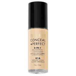 Milani Conceal + Perfect 2in1 Foundation 30 ml 01A Creamy Nude