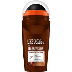 L´OrÉal Men Expert Roll-On Barber Club 48H Anti-Transpirant mit holzigem Duft Deodorants 50 ml Herren