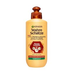 Garnier Wahre Schätze 2-in-1 Pflege & Styling Creme Honig Schätze Leave-In-Conditioner 200 ml