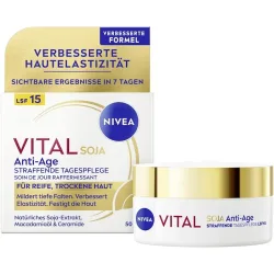 NIVEA VITAL Soja Anti-Age Straffende Tagespflege LSF 15 Tagescreme 50 ml