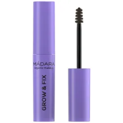 MÁDARA GROW & FIX Tinted Brow Gel, #3 FROSTY TAUPE Augenbrauengel 4,25 ml 4 - #4 DARK BROWN
