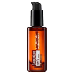 L´OrÉal Men Expert Bartöl Barber Club mit ätherischem Zedernholzöl Bartpflege 30 ml Herren