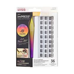 KISS imPRESS Falsies - Natural Künstliche Wimpern 1 ct 1 Stück