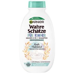 Garnier Wahre Schätze Garnier Wahre Schätze für Kinder mildes 2in1 Shampoo Sanfte Hafermilch haarshampoo 250.0 ml