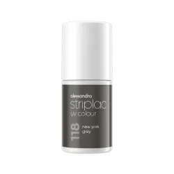 Alessandro - Striplac UV Colour New York Grey, 6.5 ml