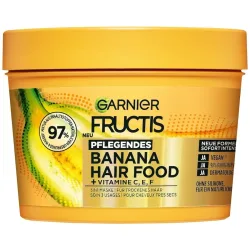 Garnier Fructis Banana Hair Food 3in1 Maske für trockenes Haar Haarkur & -maske 400 ml