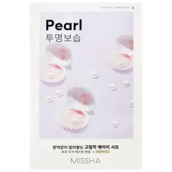 Missha Airy Fit Mask Pearl Feuchtigkeitsmasken 19 g