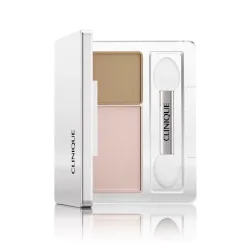 Clinique All About Shadow Duo Twilight Mauve / Brandided Lidschatten 2,2 g 17 - SEASHELL PINK / FAWN SATIN