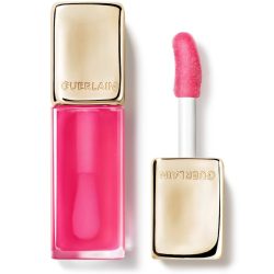 Guerlain - KissKiss Bee Glow Oil 92% natural-origin honey tint lip oil, Kk Bee Glow Oil, 9.5  ml,  POP ROSE GLOW