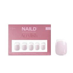 NAILD Milky french short square Nageldesign 1 ct 1 Stück