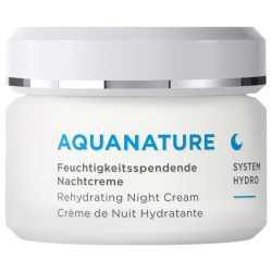 Annemarie Börlind - Feuchtigkeitsspendende Nachtcreme, Aquanature, 50 ml
