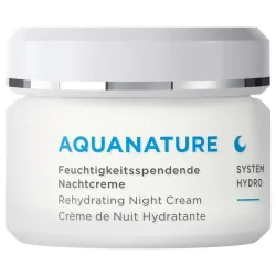 Annemarie Börlind - Feuchtigkeitsspendende Nachtcreme, Aquanature, 50 ml