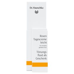 Dr. Hauschka OnPack Rosen Tagescreme Leicht + Tönungsfluid Gesichtscreme 32,5 ml