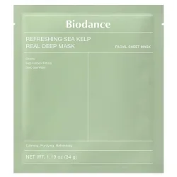 Biodance Refreshing Sea Kelp Real Deep Mask Tuchmasken 34 g