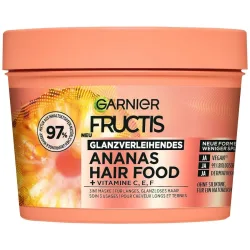 Garnier Fructis Glanzverleihende Ananas Hair Food - 3in1 Maske Haarkur & -maske 400 ml