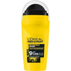 L´OrÉal Men Expert Roll-On Invincible Sport 96H Anti-Transpirant Ultra Absorbing Deodorants 50 ml Herren