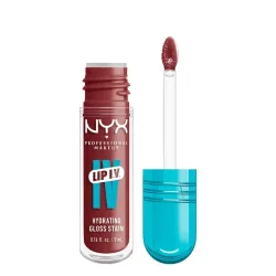 NYX-PROFESSIONAL-MAKEUP - Lip IV Hydrating Lip Gloss Stain, 5 ml, Drippin' in Rose