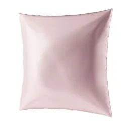 AILORIA - BEAUTY SLEEP L Kopfkissenbezug aus Seide (80x80), Seiden Kissenbezug 80x80, 80 x 80 cm, Rosa