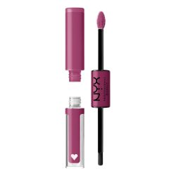 NYX-PROFESSIONAL-MAKEUP - Shine Loud High Pigment Lip Shine, Hottie