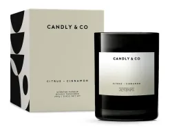 Candly&Co No. 3 frische Zitrusfrüchte, Zimt Kerzen 250 g