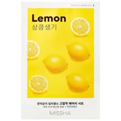 Missha - Airy Fit Sheet Mask Lemon, 1 Stück, Multicolor