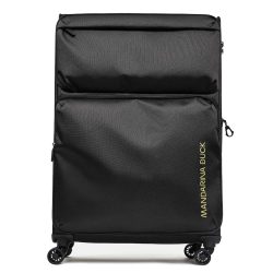Mandarina Duck Zephyr 4 Rollen Trolley XL 83 cm mit Dehnfalte Reisetaschen 1 ct Schwarz Herren