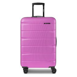 Franky Munich 4.0 4 Rollen Trolley M 66 cm mit Dehnfalte Reisetaschen 1 ct Silber Herren