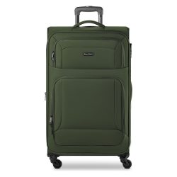 Smartbox Edition 04 4 Rollen Trolley 78 cm mit Dehnfalte Reisetaschen 1 ct Grün Herren