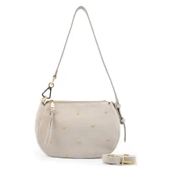 FREDsBRUDER The Beaded One Schultertasche Handtaschen 1 ct Weiss Damen