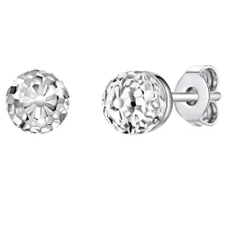 Rafaela Donata Ohrstecker Sterling Silber verziert mit Kristallen von Swarovski® in Silber Ohrringe 1 ct Damen
