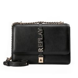 Replay Umhängetasche Handtaschen 1 ct Schwarz Damen