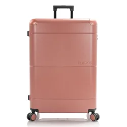 Heys Zen 4 Rollen Trolley L 76 cm mit Dehnfalte Reisetaschen 1 ct Rosegold Herren