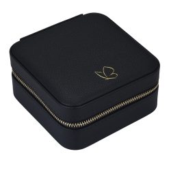 Glanzstücke München Reisetäschchen aus Kunstleder in schwarz Reisetaschen 1 ct Damen
