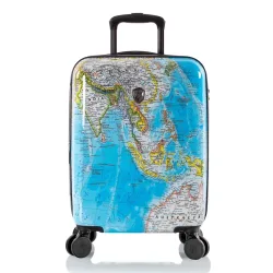 Heys Black Camo 4 Rollen Kabinentrolley S 53 cm mit Dehnfalte Reisetaschen 1 ct Grau Herren