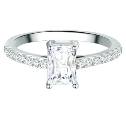 Trilani Ring aus Sterling Silber in silber mit Zirkonia Ringe 1 ct Damen