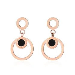AILORIA - AXELLE Ohrringe, 2.5CM, Roségold
