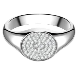 Glanzstücke München Ring Sterling Silber Zirkonia in Silber Ringe 1 ct Damen