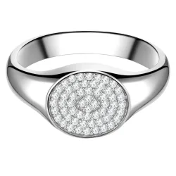 Glanzstücke München Ring Sterling Silber Zirkonia in Silber Ringe 1 ct Damen