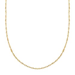 EASTSIDE Halskette aus Edelstahl in Gelbgold Ketten 1 ct Damen