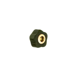 LEI Jade Flower Charm 100% Edelstahl Rabattaktion 1 ct Hellbraun