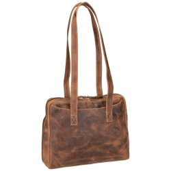Greenburry Vintage Schultertasche Shopper 1 ct Braun Damen