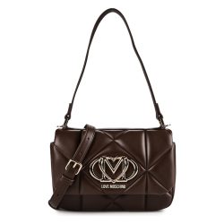 Love Moschino Schultertasche Handtaschen 1 ct Braun Damen