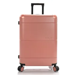 Heys Zen 4 Rollen Trolley M 66 cm mit Dehnfalte Reisetaschen 1 ct Rosegold Herren