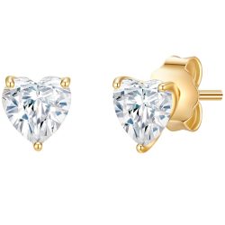 Trilani Ohrstecker Sterling Silber Zirkonia in Silber Ohrringe 1 ct Damen