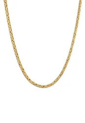 KUZZOI Herren Königskette Oxidiert 925 Sterling Silber Ketten 1 ct