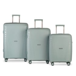 Worldpack Havanna 4 Rollen Kofferset 3-teilig Reisetaschen 1 ct Grau Herren