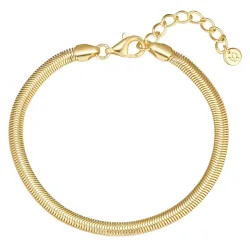 Glanzstücke München Armband aus Sterling Silber in gelbgold Armbänder & Armreife 1 ct Damen