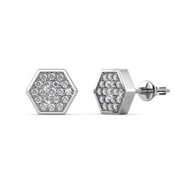 MYC-Paris Sechseck-Ohrringe 1 ct Damen